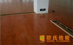 體育場(chǎng)館地鋪用什么結(jié)構(gòu)木地板