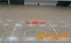 運動地板劃線時各類球場需要用多少劃線水墨？