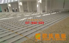 安徽室內(nèi)運動場安裝木地板多少錢？